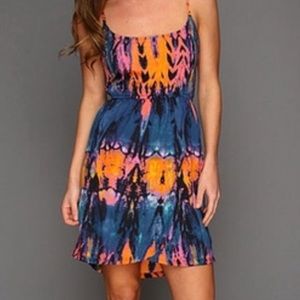 Hurley Tie Dye Dress Sz L